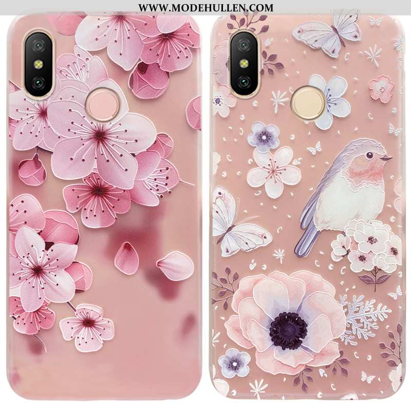 Hülle Xiaomi Mi Max 3 Super Weiche Alles Inklusive Rosa Kreativ Anti-sturz