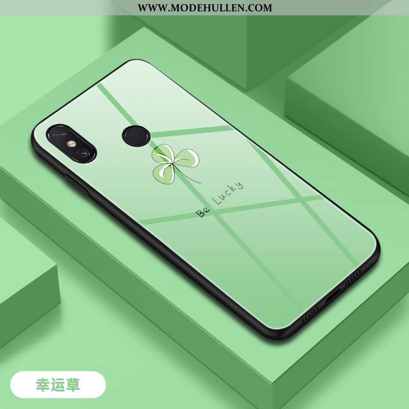 Hülle Xiaomi Mi Max 3 Trend Schutz Case Grün Anti-sturz Schwer Handy