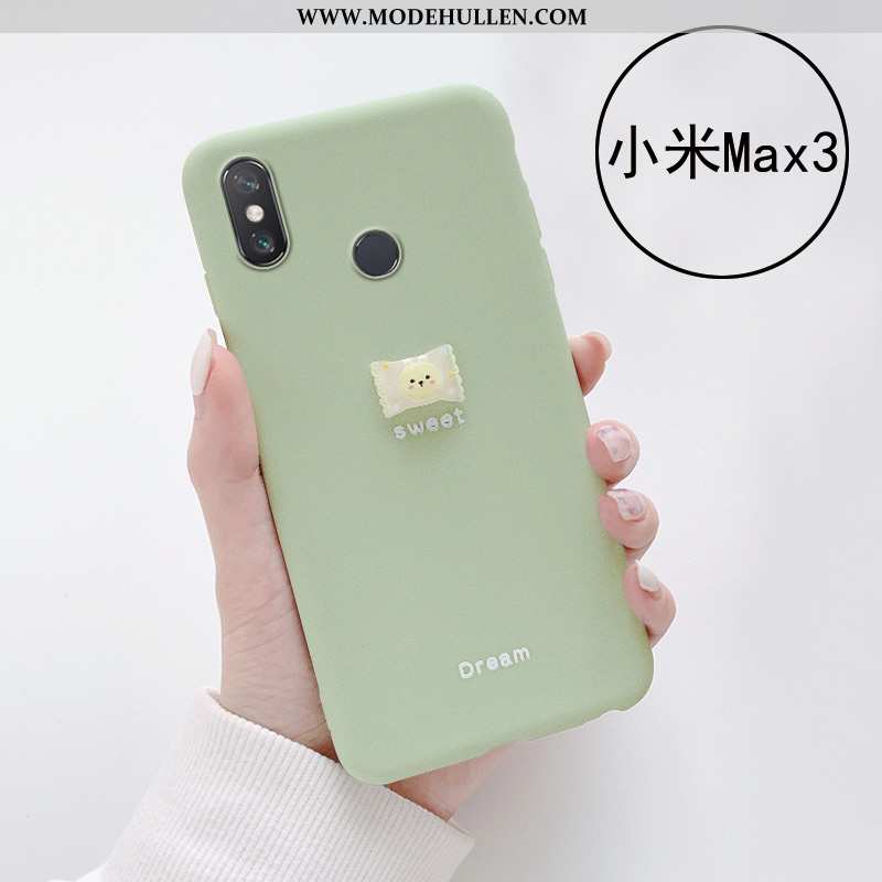 Hülle Xiaomi Mi Max 3 Weiche Silikon Süßigkeiten Case Netto Rot Frisch Rosa