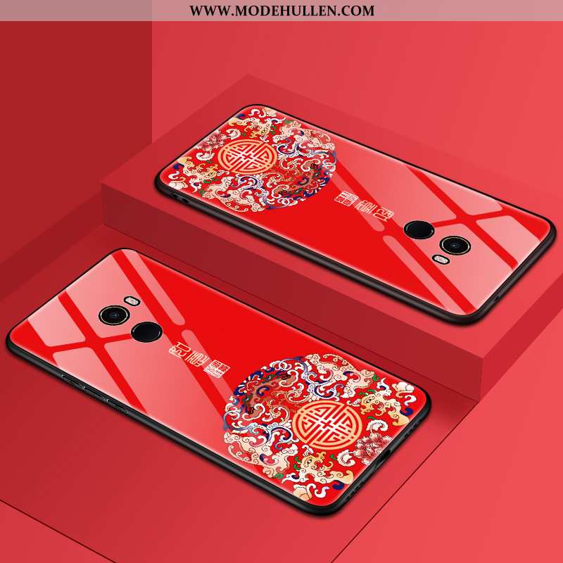Hülle Xiaomi Mi Mix 2 Persönlichkeit Kreativ Einfach Schutz Anti-sturz Nette Rote