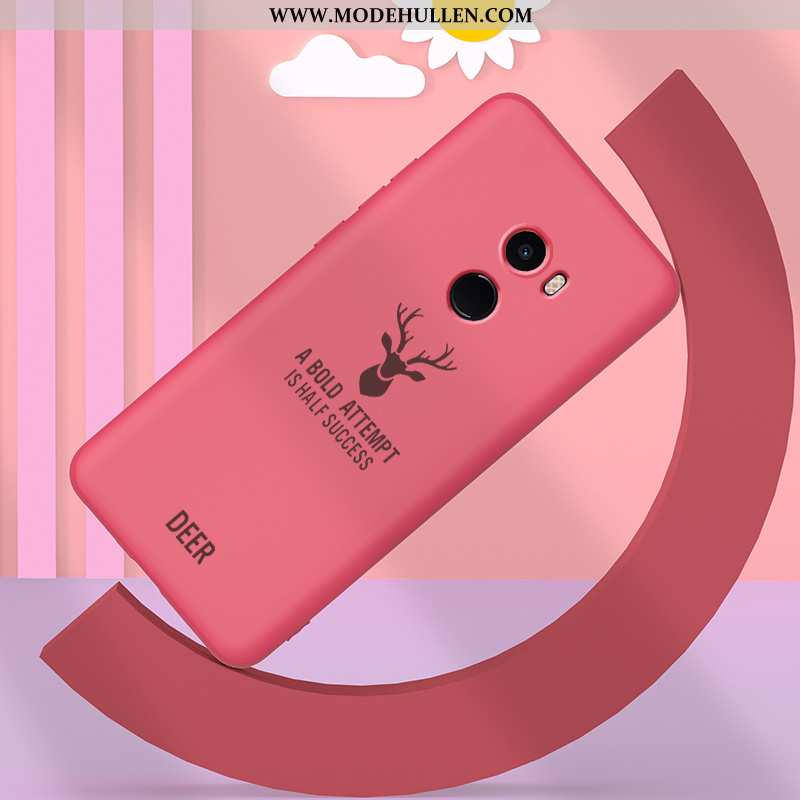 Hülle Xiaomi Mi Mix 2 Schutz Persönlichkeit Wind Handy Super Netto Rot Blau