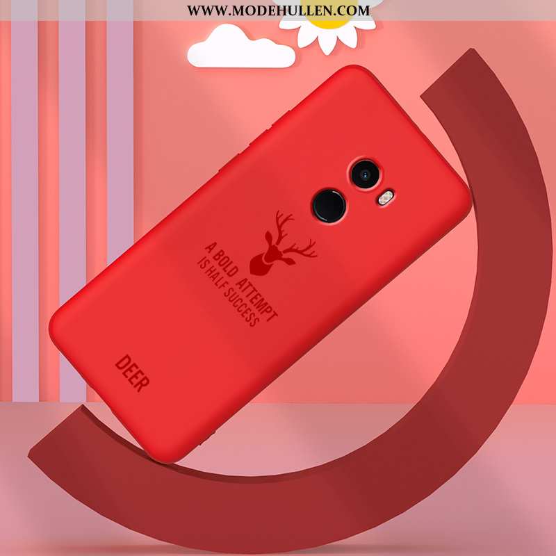 Hülle Xiaomi Mi Mix 2 Schutz Persönlichkeit Wind Handy Super Netto Rot Blau