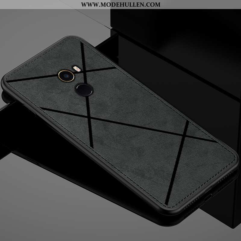 Hülle Xiaomi Mi Mix 2 Super Weiche Persönlichkeit Silikon Anti-sturz Muster Grau
