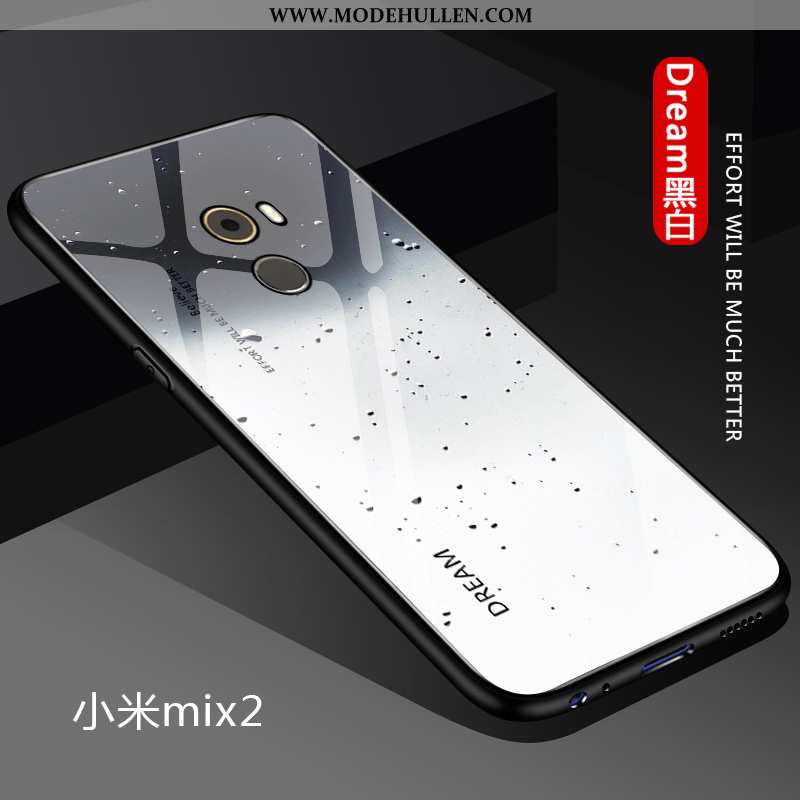 Hülle Xiaomi Mi Mix 2 Super Weiche Schutz Blau Kreativ Case Dünne