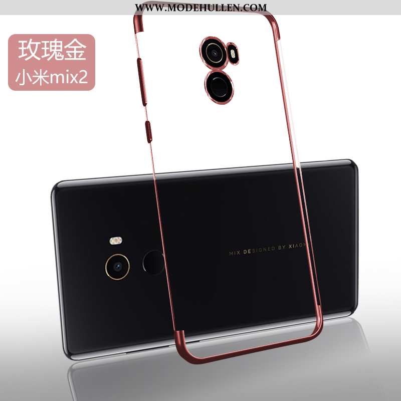 Hülle Xiaomi Mi Mix 2 Weiche Dünne Case Überzug Trend Neu Super Gold