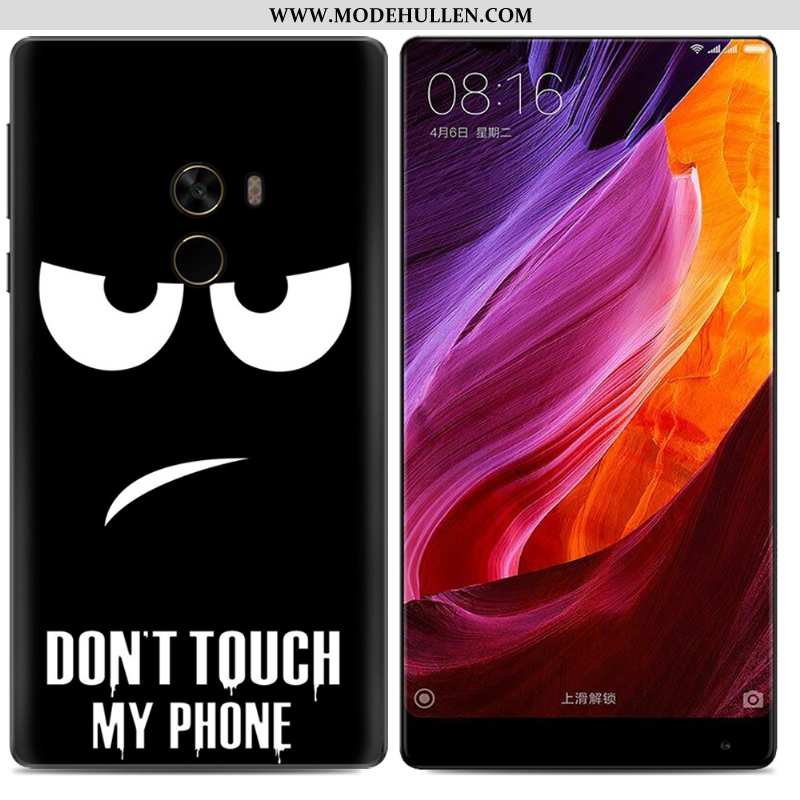 Hülle Xiaomi Mi Mix 2 Weiche Kreativ Ölgemälde Handy Gelb Case Trend Gelbe