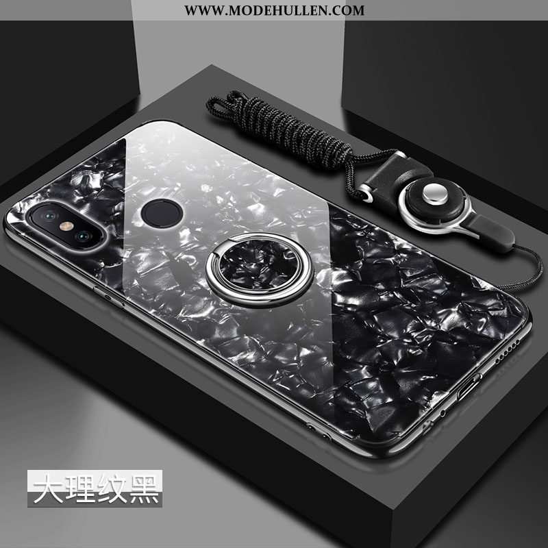 Hülle Xiaomi Mi Mix 2s Hängende Verzierungen Trend Schwer Case Handy Glas Rosa