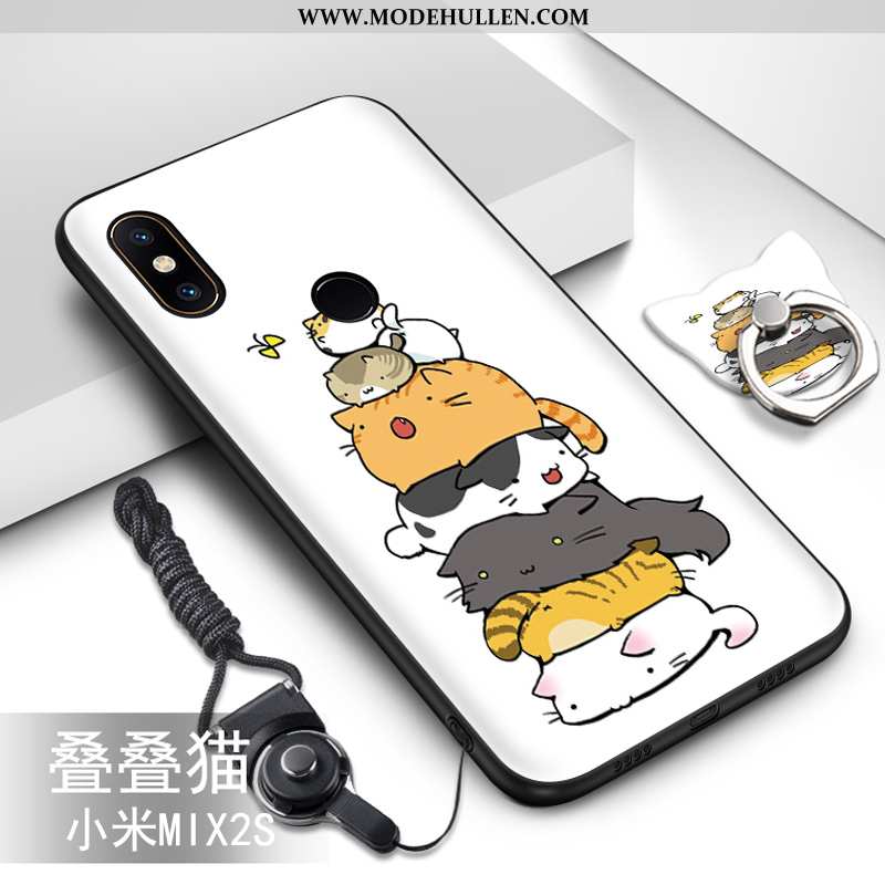 Hülle Xiaomi Mi Mix 2s Silikon Schutz Karikatur Weiche Trend Mini Grün