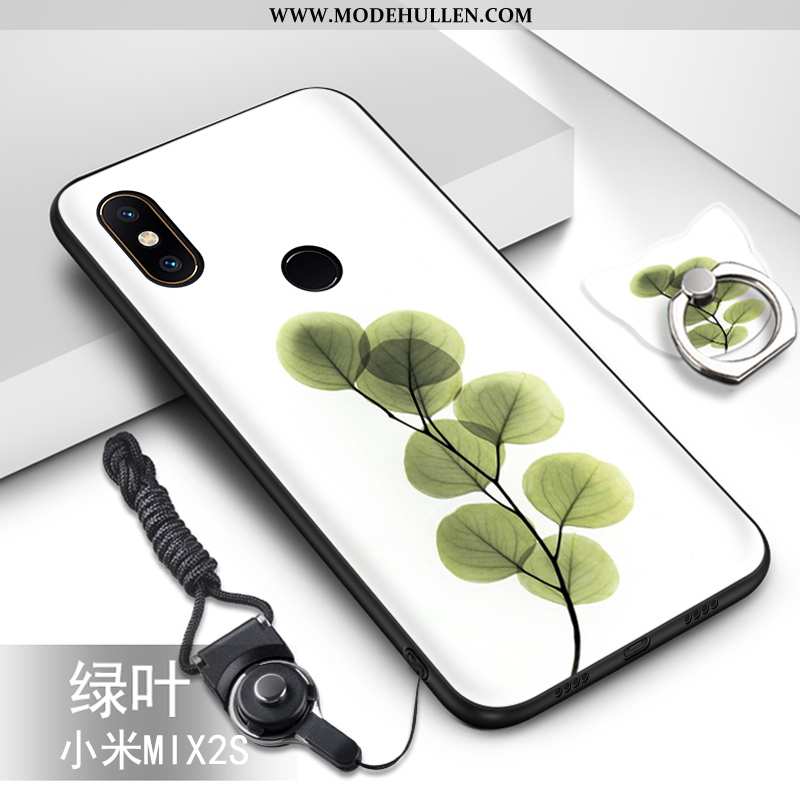 Hülle Xiaomi Mi Mix 2s Silikon Schutz Karikatur Weiche Trend Mini Grün