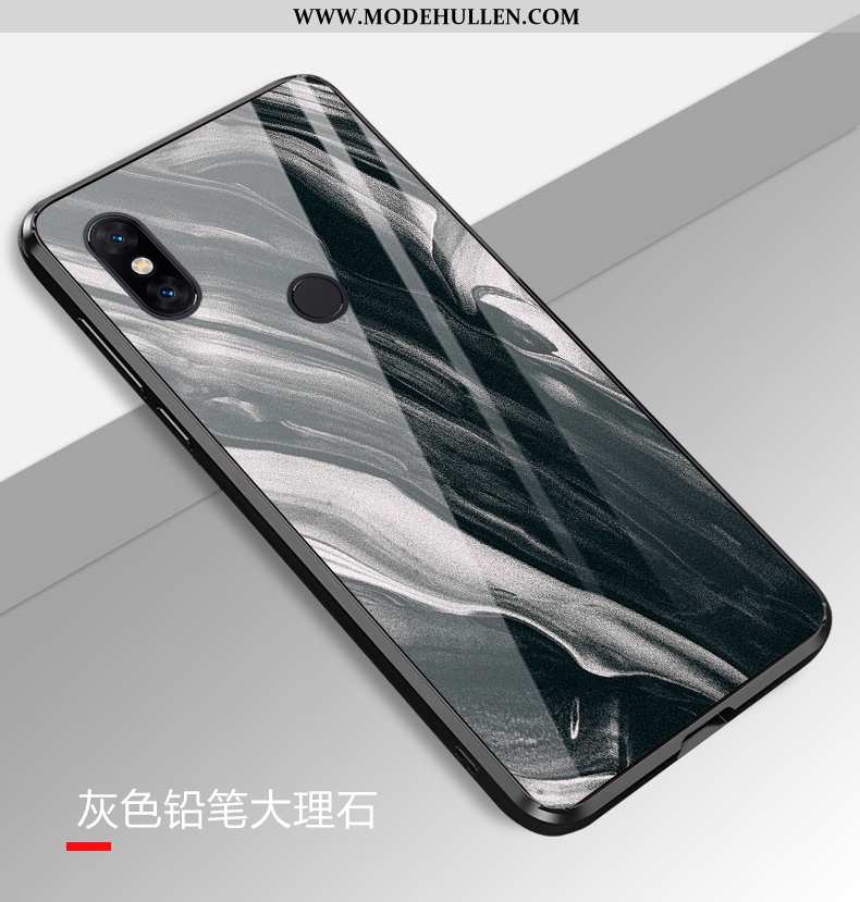 Hülle Xiaomi Mi Mix 3 Kreativ Weiche Weiß Wind Glas Schutz Weiße