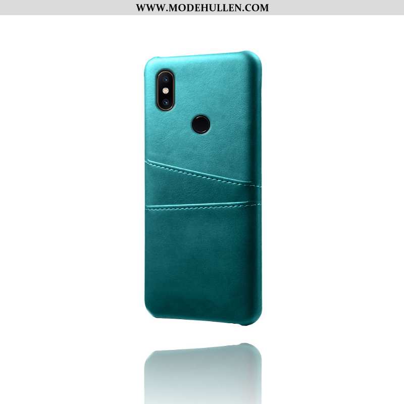 Hülle Xiaomi Mi Mix 3 Lederhülle Leder Qualität Mini Karte Case Gelbe