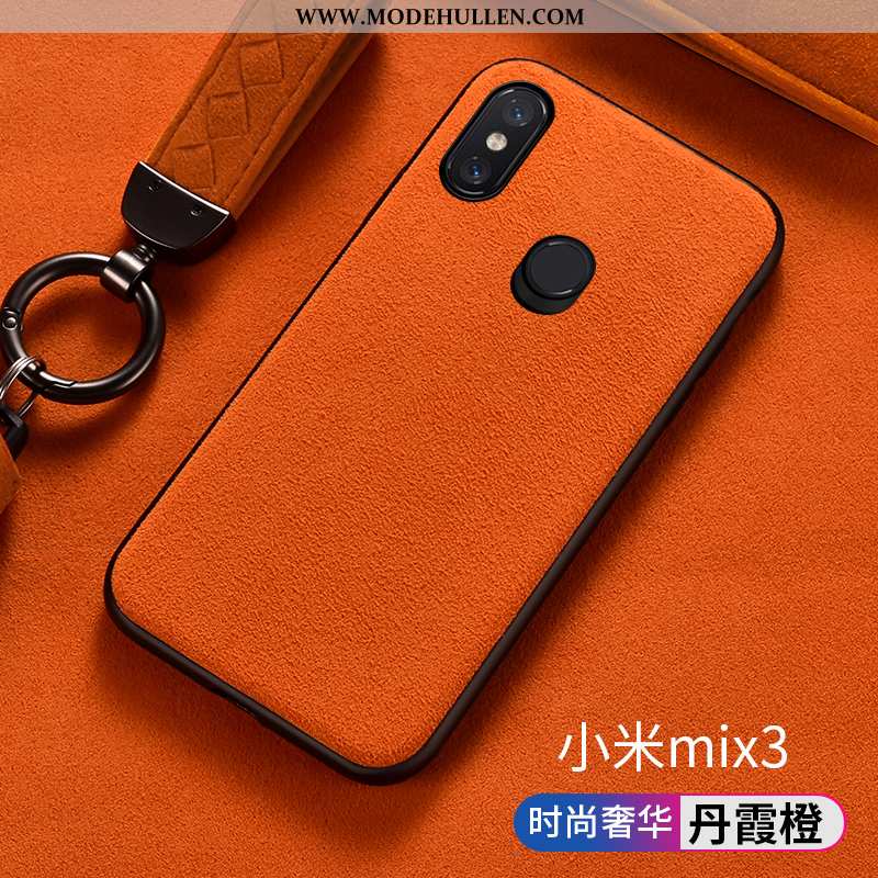 Hülle Xiaomi Mi Mix 3 Schutz Anti-pelz Europa Mini Handy Silikon Rot Rote