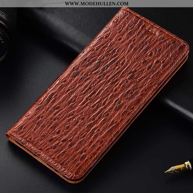 Hülle Xiaomi Mi Mix 3 Schutz Lederhülle Mini Case Handy Rot Folio Rote