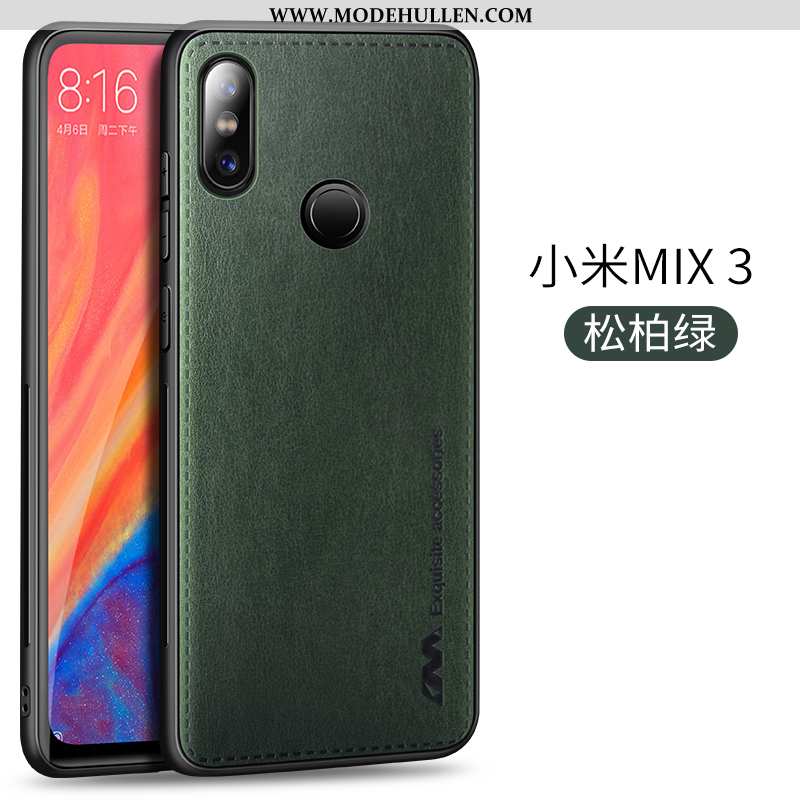 Hülle Xiaomi Mi Mix 3 Silikon Schutz Lederhülle An Bord Qualität Kreativ Braun