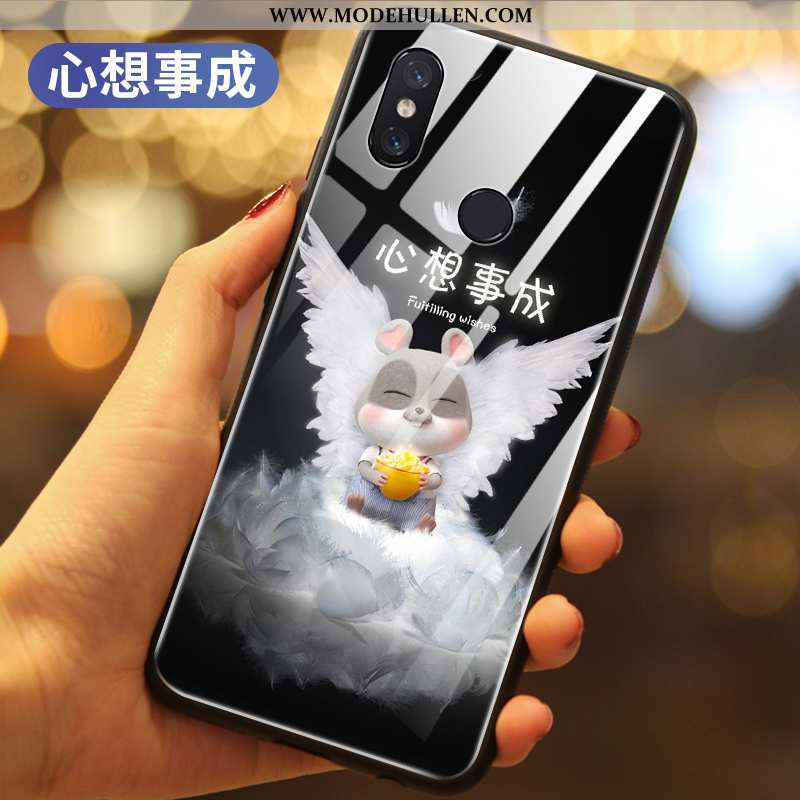 Hülle Xiaomi Mi Mix 3 Super Dünne Handy Ratte Kreativ Einfassung Mini Schwarz