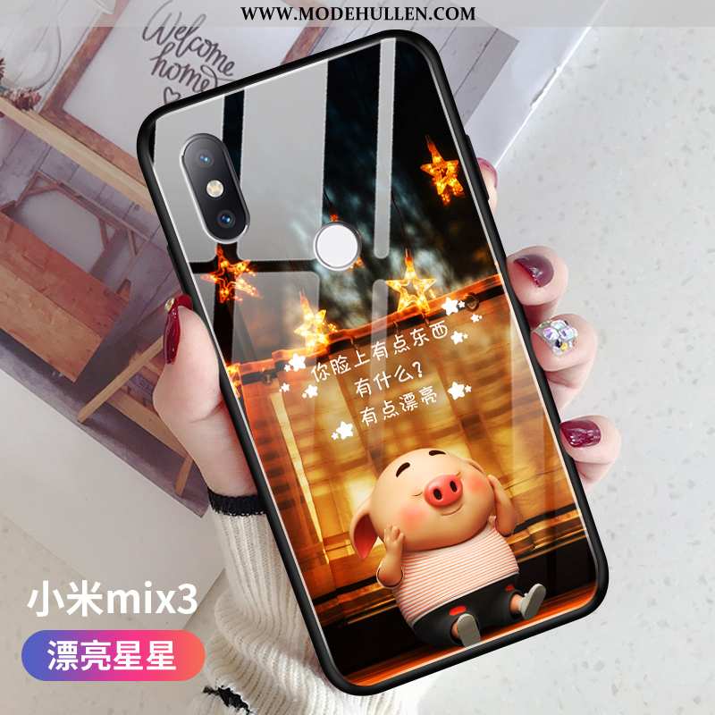 Hülle Xiaomi Mi Mix 3 Trend Super Handy Schutz Kreativ Liebhaber Gelbe