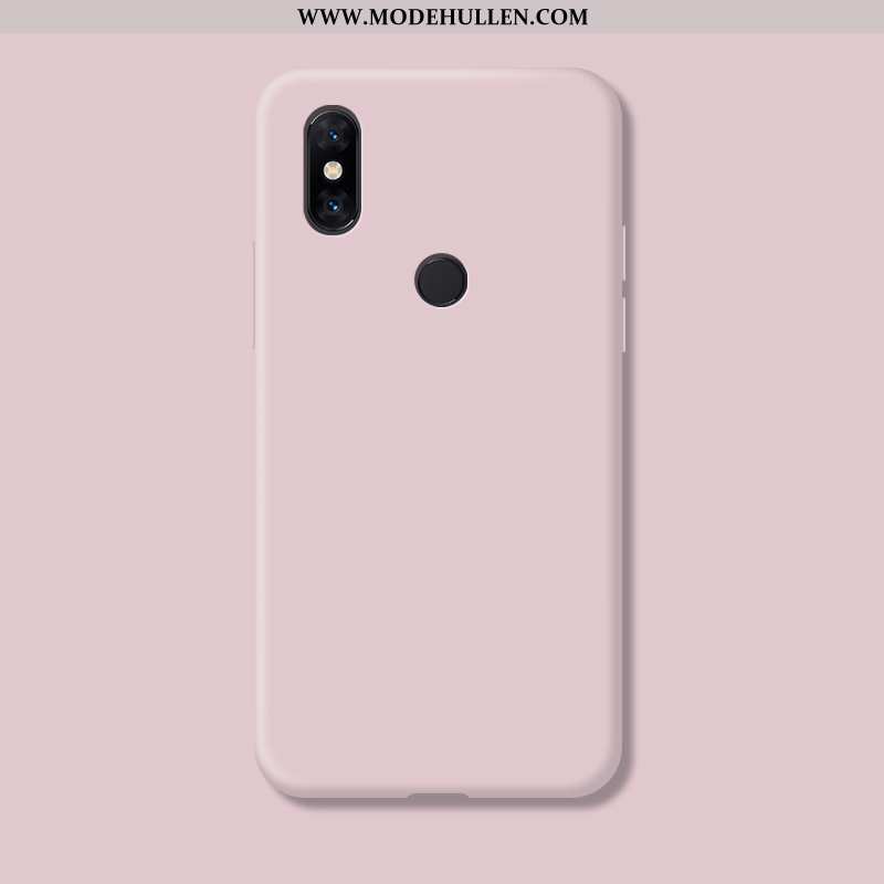 Hülle Xiaomi Mi Mix 3 Trend Weiche Case Silikon Einfassung Rosa Transparent