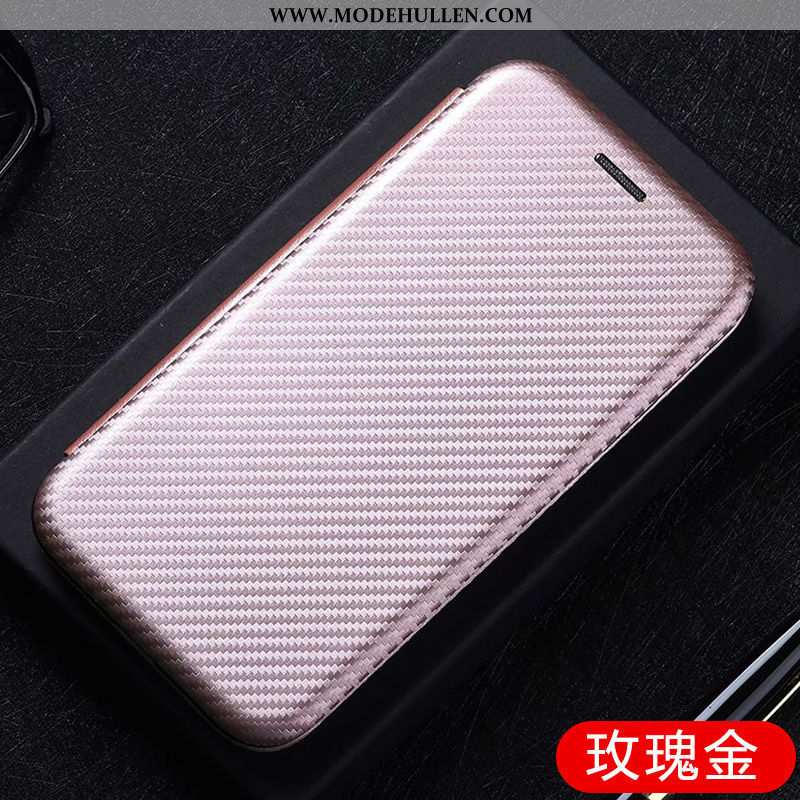 Hülle Xiaomi Mi Note 10 Lederhülle Alles Inklusive Folio Handy Case High-end Mini Schwarz