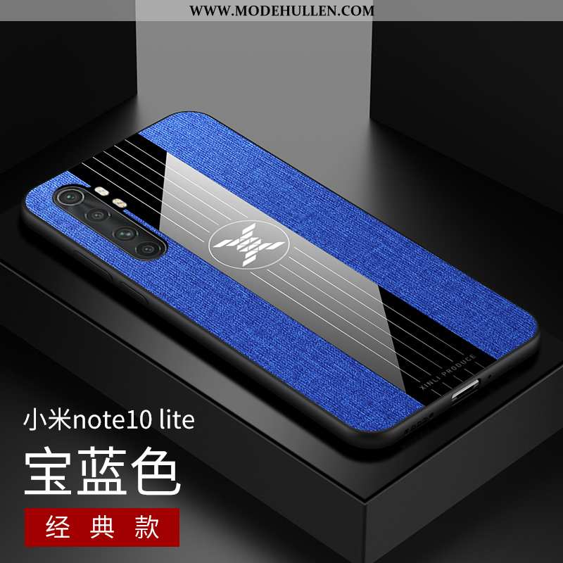 Hülle Xiaomi Mi Note 10 Lite Nubuck Muster Case Jugend Anti-sturz Mini Silikon Rote