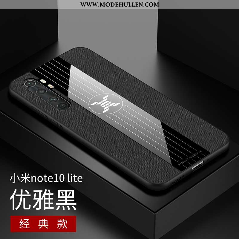 Hülle Xiaomi Mi Note 10 Lite Nubuck Muster Case Jugend Anti-sturz Mini Silikon Rote