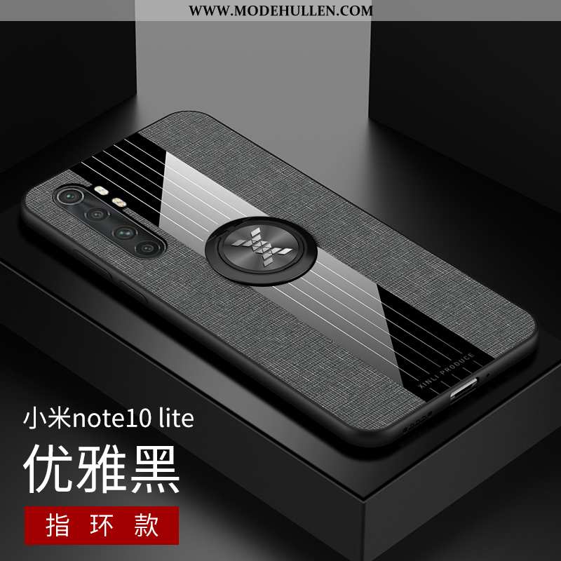 Hülle Xiaomi Mi Note 10 Lite Nubuck Muster Case Jugend Anti-sturz Mini Silikon Rote