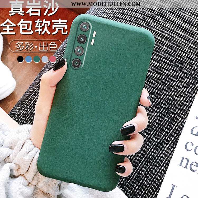 Hülle Xiaomi Mi Note 10 Lite Weiche Schutz Jugend Handy Anti-sturz Einfarbig Grau
