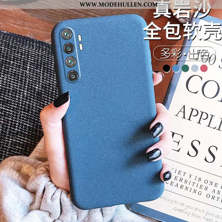 Hülle Xiaomi Mi Note 10 Lite Weiche Schutz Jugend Handy Anti-sturz Einfarbig Grau