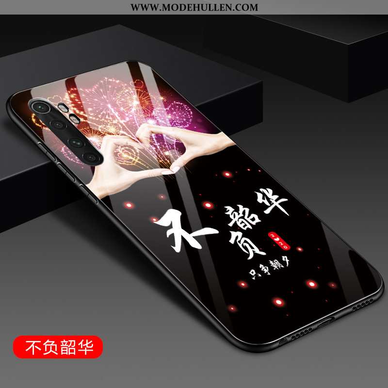 Hülle Xiaomi Mi Note 10 Lite Weiche Schutz Rosa Mini Geldbörse Handy