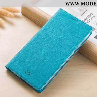 Hülle Xiaomi Mi Note 10 Muster Silikon Lederhülle Anti-sturz Mini Karte Blau