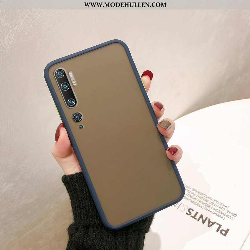 Hülle Xiaomi Mi Note 10 Nubuck Anti-sturz Schutz Handy Case Rote