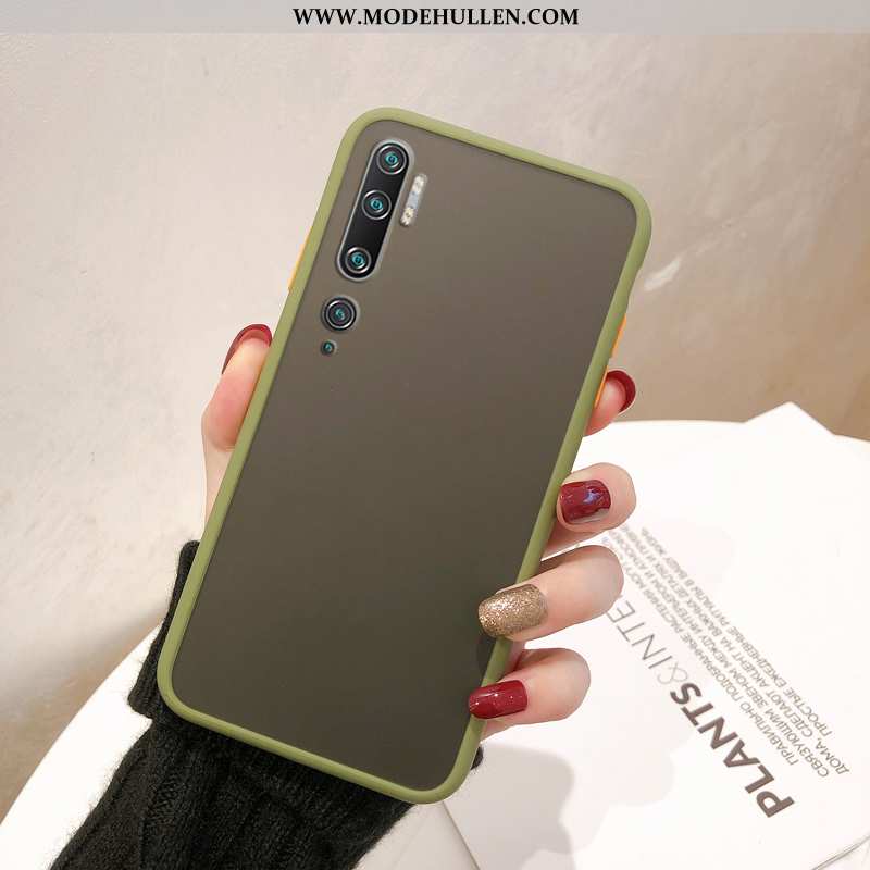 Hülle Xiaomi Mi Note 10 Nubuck Anti-sturz Schutz Handy Case Rote