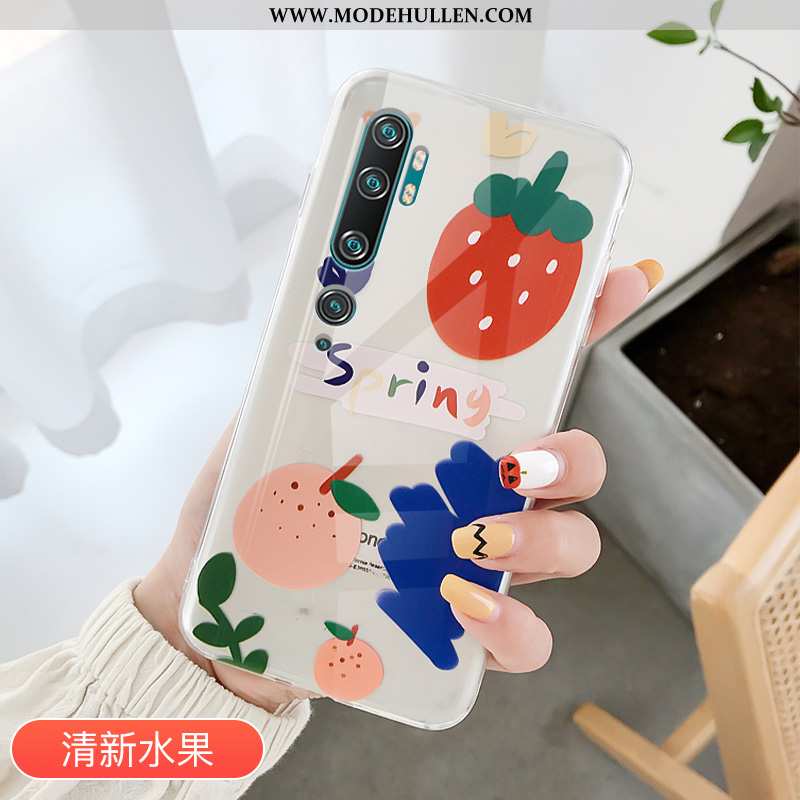 Hülle Xiaomi Mi Note 10 Persönlichkeit Kreativ Case Rot Nette Neu Rote