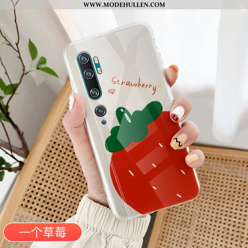 Hülle Xiaomi Mi Note 10 Persönlichkeit Kreativ Case Rot Nette Neu Rote