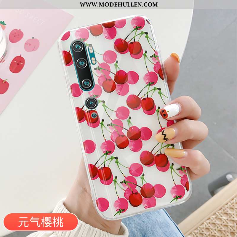 Hülle Xiaomi Mi Note 10 Persönlichkeit Kreativ Case Rot Nette Neu Rote