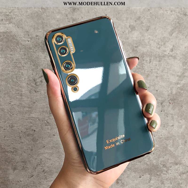 Hülle Xiaomi Mi Note 10 Silikon Persönlichkeit Case Einfach Anti-sturz Grün