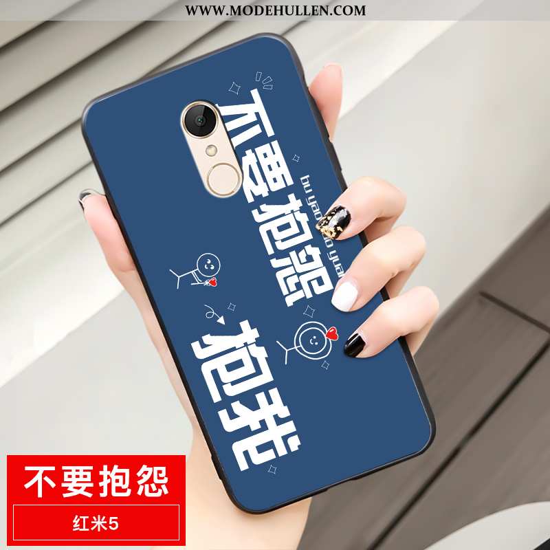 Hülle Xiaomi Redmi 5 Karikatur Nette Case Alles Inklusive Nubuck Netto Rot Kreativ Gelbe