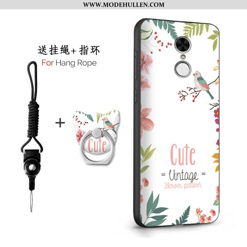 Hülle Xiaomi Redmi 5 Nubuck Persönlichkeit Weiß Weiche Silikon Handy Weiße