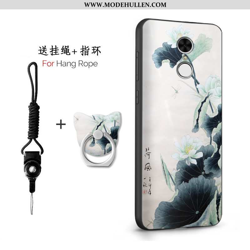 Hülle Xiaomi Redmi 5 Nubuck Persönlichkeit Weiß Weiche Silikon Handy Weiße