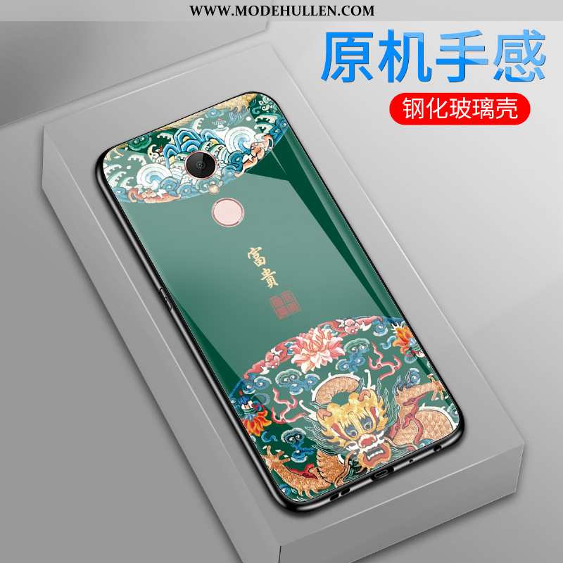 Hülle Xiaomi Redmi 5 Persönlichkeit Kreativ Case Rot Schwer Chinesische Art Grün