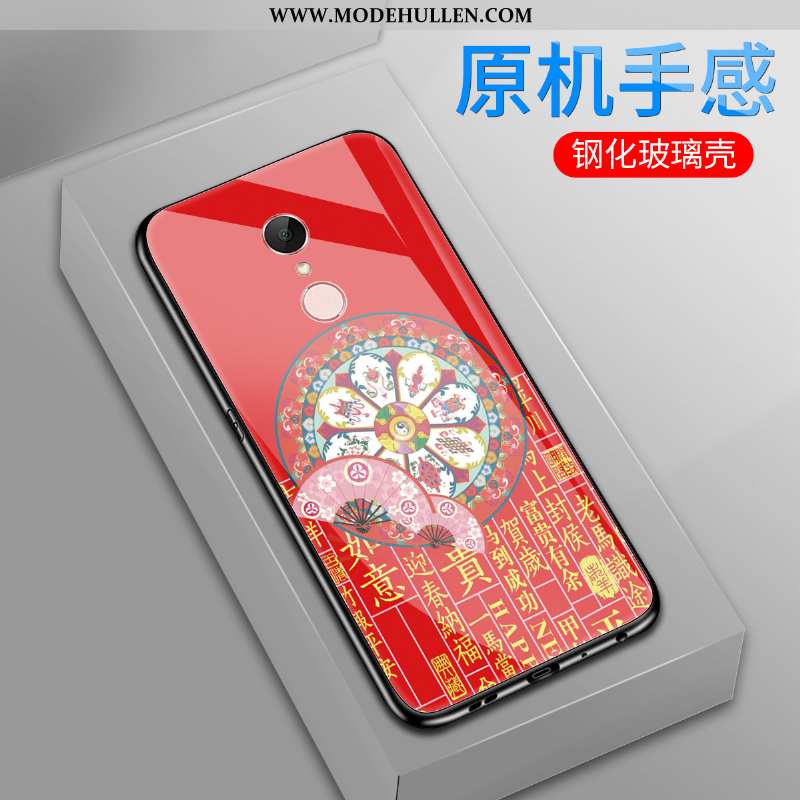 Hülle Xiaomi Redmi 5 Persönlichkeit Kreativ Case Rot Schwer Chinesische Art Grün