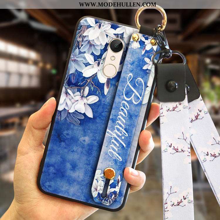 Hülle Xiaomi Redmi 5 Persönlichkeit Kreativ Silikon Rot Neu Blau