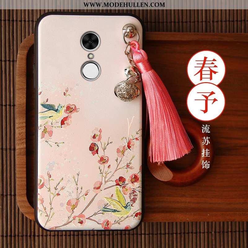 Hülle Xiaomi Redmi 5 Schutz Persönlichkeit Rosa Anti-sturz Case Hängende Verzierungen Kreativ