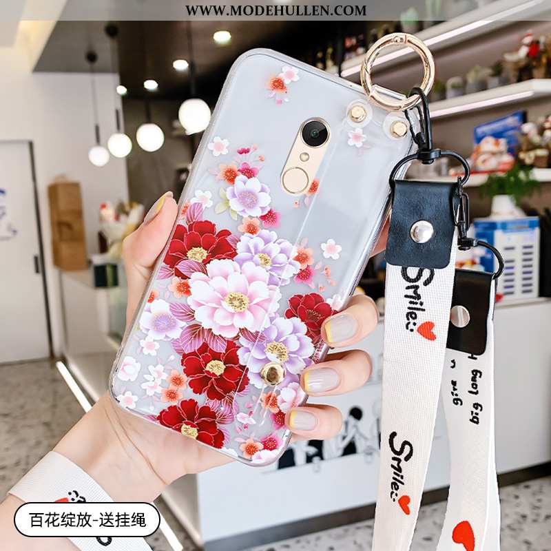 Hülle Xiaomi Redmi 5 Silikon Schutz Weiche Handy Mini Transparent Karikatur Weiße