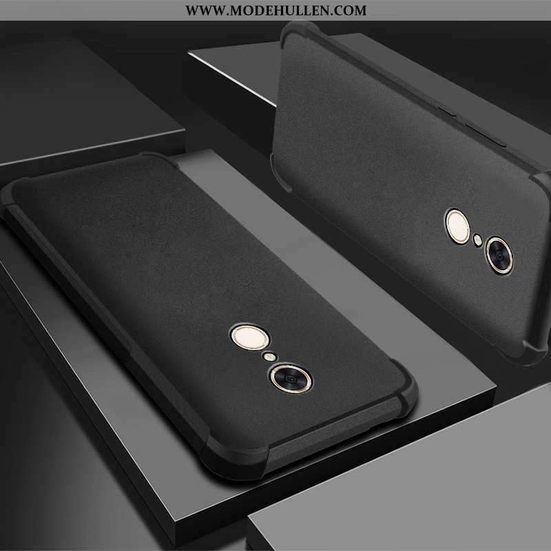 Hülle Xiaomi Redmi 5 Silikon Schutz Weiche Pu Anti-sturz Case Nubuck Lila