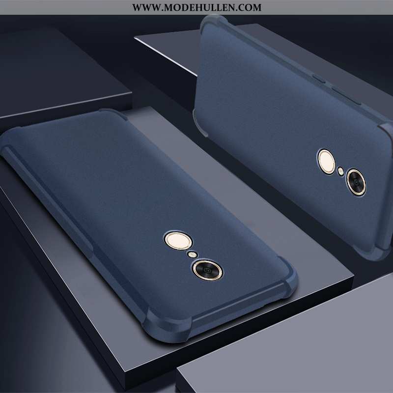 Hülle Xiaomi Redmi 5 Silikon Schutz Weiche Pu Anti-sturz Case Nubuck Lila