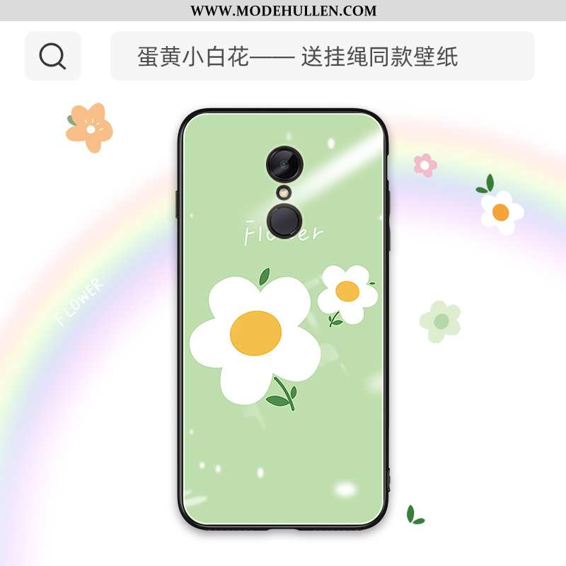 Hülle Xiaomi Redmi 5 Trend Silikon Case Case Wind Glas Anti-sturz Grün