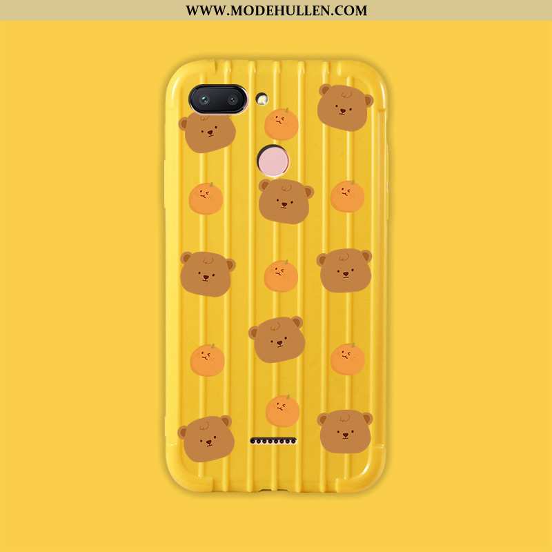 Hülle Xiaomi Redmi 6 Kreativ Karikatur Neu Reisen Silikon Grün Mode