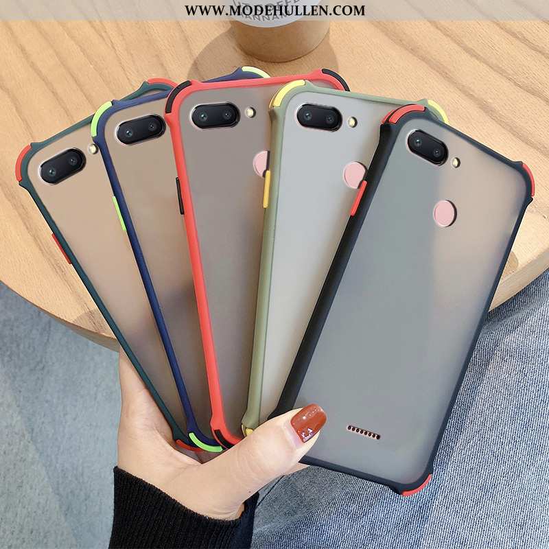 Hülle Xiaomi Redmi 6 Silikon Transparent Schwarz Einfach Liebhaber Mini