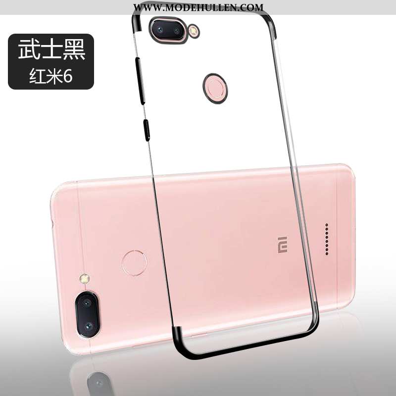 Hülle Xiaomi Redmi 6 Super Weiche Transparent Anti-sturz Einfach Neu Case Blau