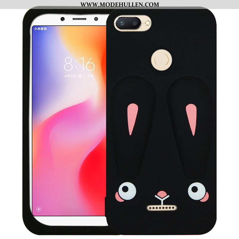 Hülle Xiaomi Redmi 6 Trend Weiche Alles Inklusive Case Anti-sturz Rot Schwarz